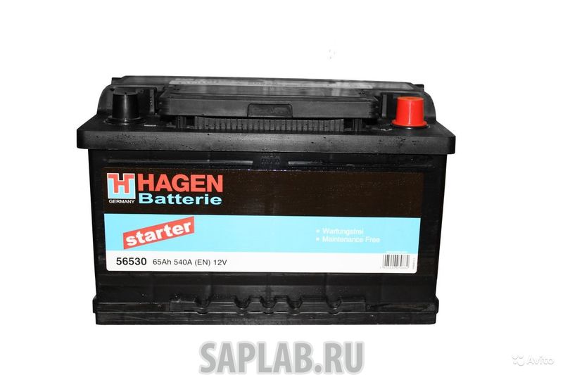 Купить запчасть  HAGEN_BATTERIE - 56530 Аккумулятор HAGEN BATTERIE арт. 56530