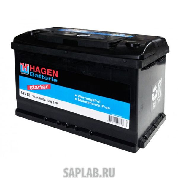 Купить запчасть  HAGEN_BATTERIE - 57413 Аккумулятор HAGEN BATTERIE арт. 57413