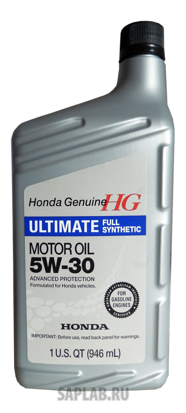 Купить запчасть HONDA - 87989038 Моторное масло Honda Ultimate Full Synthetic 5W-20 0,946л