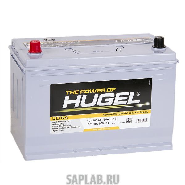 Купить запчасть  HUGEL - ULTRA100JL Аккумулятор HUGEL Ultra 100JL 516