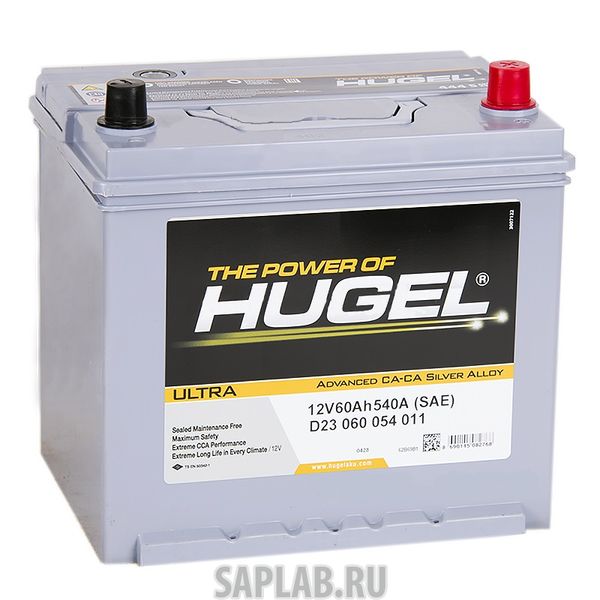 Купить запчасть  HUGEL - ULTRA60JR Аккумулятор HUGEL Ultra 60JR 533