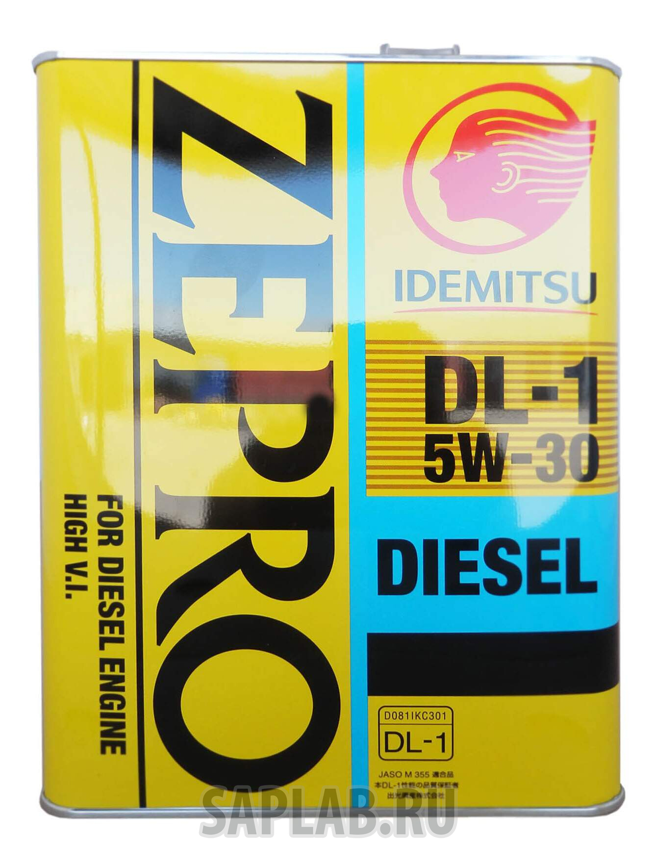 Купить запчасть IDEMITSU - 2156004 Моторное масло Idemitsu Zepro Diesel DL-1 5W-30 4л