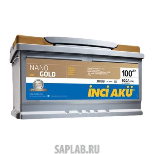 Купить запчасть  INCI_AKU - 100R920A Аккумулятор INCI AKU Nanogold EFB 100R 920A 353x175x190