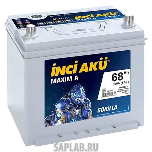 Купить запчасть  INCI_AKU - 68R600A Аккумулятор INCI AKU Maxim A 68R 600A 232x173x225