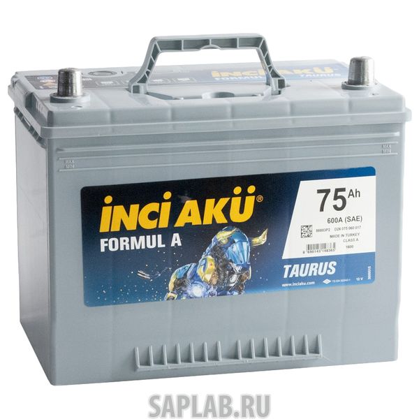 Купить запчасть  INCI_AKU - 75L600A Аккумулятор INCI AKU Formul A 75L 600A 264x175x220