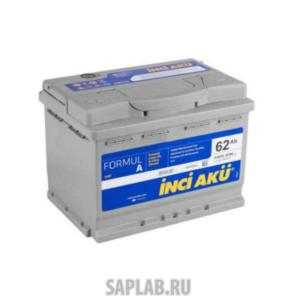 Купить запчасть  INCI_AKU - FORMULA62L540A Аккумулятор INCI AKU Formul A 62L 540A 242x175x190