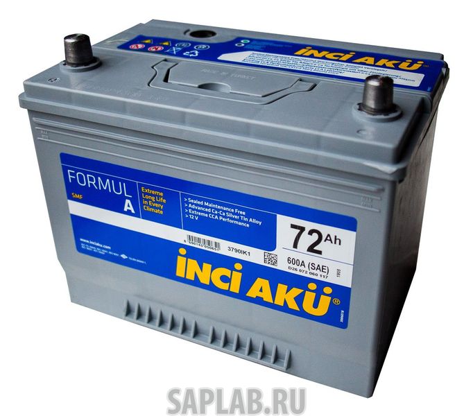 Купить запчасть  INCI_AKU - FORMULA72L600A Аккумулятор INCI AKU Formul A 72L 600A 264x175x220