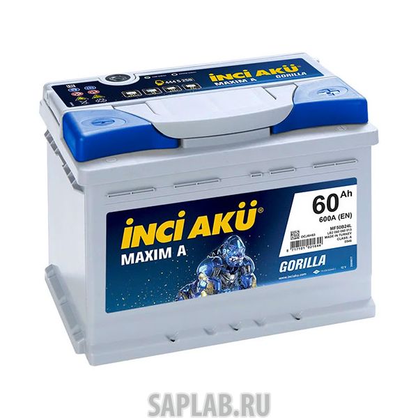 Купить запчасть  INCI_AKU - MAXIMA60RS600A Аккумулятор INCI AKU Maxim A 60RS 600A 242x175x175