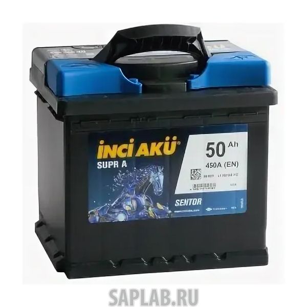 Купить запчасть  INCI_AKU - SUPRA50R450A Аккумулятор INCI AKU Supr A 50R 450A 207х175х190