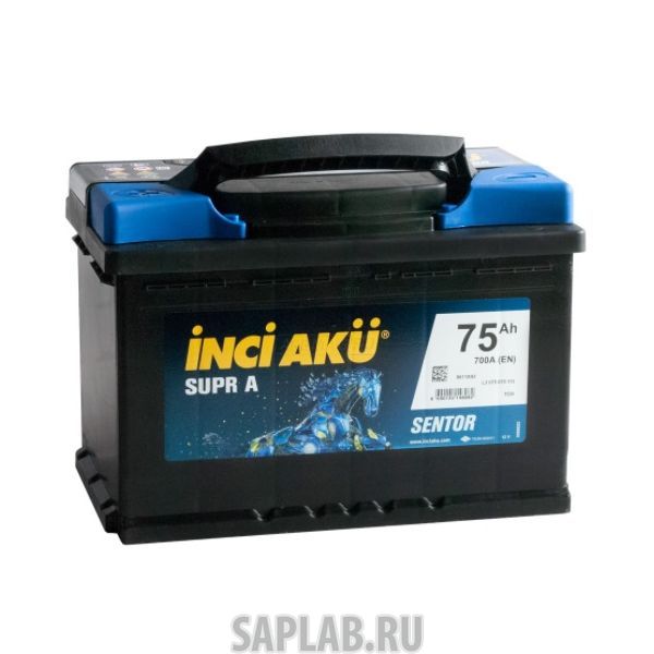 Купить запчасть  INCI_AKU - SUPRA75L700A Аккумулятор INCI AKU Supr A 75L 700A 278x175x190