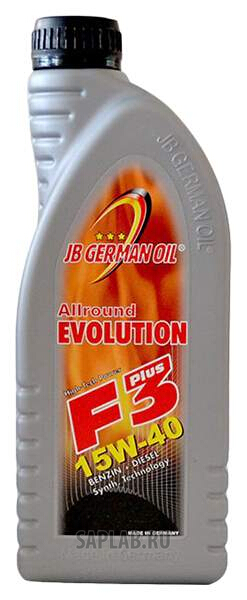 Купить запчасть JB GERMAN OIL - 4027311000709 Моторное масло JB German oil Evolution F3 High-Tech Power 15W-40 1л