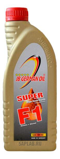 Купить запчасть JB GERMAN OIL - 4027311000822 Моторное масло JB GERMAN OIL Super F1 RS Power 5W-40, 1 л