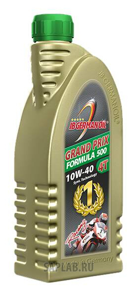 Купить запчасть JB GERMAN OIL - 4027311000846 Моторное масло JB German oil Grand Prix Formula 500 10W-40 1л