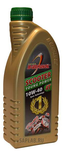 Купить запчасть JB GERMAN OIL - 4027311000853 Моторное масло JB GERMAN OIL Scooter Young Power 4T 10W-40, 1 л