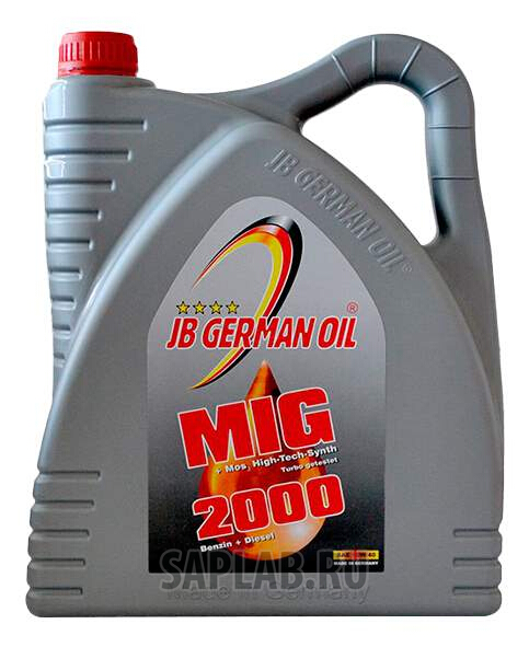 Купить запчасть JB GERMAN OIL - 4027311001102 Моторное масло JB German oil MIG 2000 MOS 2 10W-40 4л