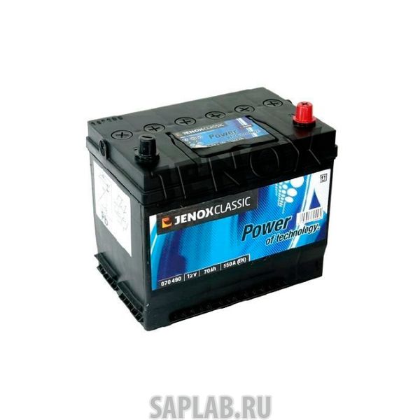 Купить запчасть  JENOX - 070490 Аккумулятор Jenox Classic Japanese 12v 70ah Jap 550a (R ) 17,8kg 272x174x224mm JENOX арт.