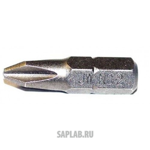 Купить запчасть JONNESWAY - D125P2A Бита 1/4" крест PH#2, 25 мм, S2 материал, D125P2A JONNESWAY