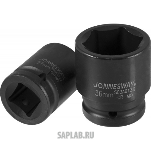 Купить запчасть JONNESWAY - S03A6117 Головка торцевая ударная 3/4"DR, 17 мм, S03A6117 JONNESWAY