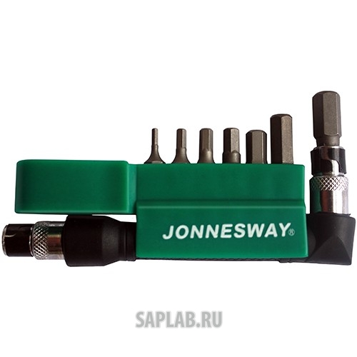 Купить запчасть JONNESWAY - S08H2H8S Комплект вставок-бит 1/4"DR шестигранных H2-8 мм., 8 предметов, S08H2H8S JONNESWAY