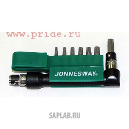 Купить запчасть JONNESWAY - S08H2ST8S Комплект вставок-бит 1/4"DR TORX® с центрированным штифтом, T10T - T40T, 8 предметов, S08H2ST8S JONNESWAY