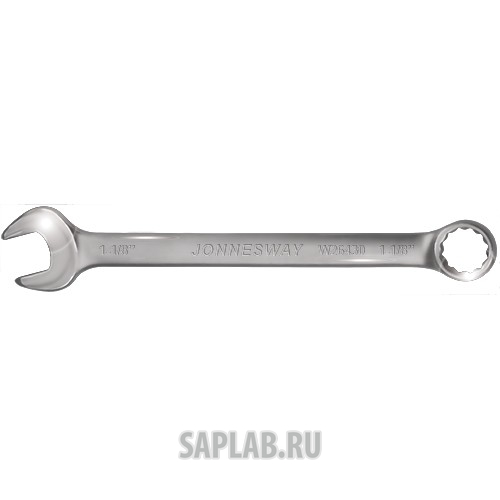 Купить запчасть JONNESWAY - W26430 Ключ комбинированный 1-1/8" зеркальная полировка, W26430 JONNESWAY