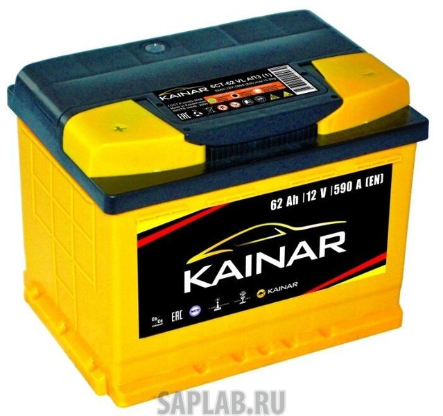 Купить запчасть  KAINAR - 060132902012108110LЖЧЖЕЛТНАКЛЕМНИК Аккумулятор легковой "KAINAR" 6ст (60 Ач о/п)