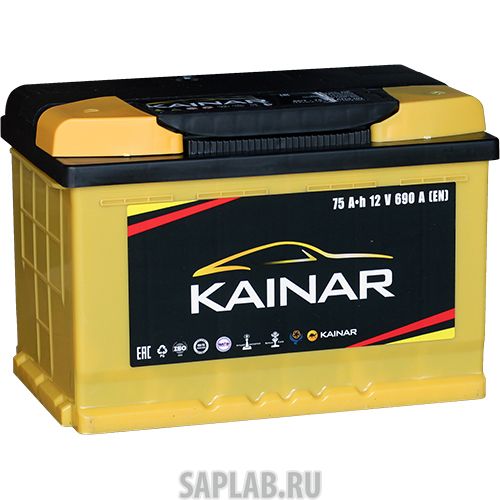 Купить запчасть  KAINAR - 075112002012110110LЖЧ Аккумулятор легковой "KAINAR" 6ст (75 Ач о/п)