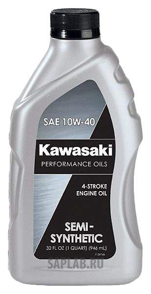 Купить запчасть KAWASAKI - K61021206A Моторное масло Kawasaki Performance Oils 4-Stroke Engine Oil Semi Synthetic 10W-40 0,946л