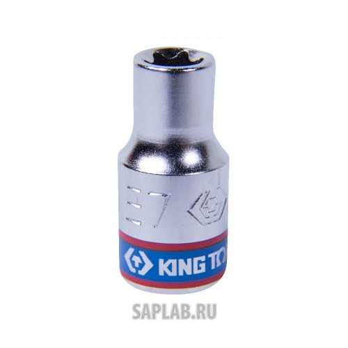 Купить запчасть KING TONY - 237507M Головка торцевая TORX Е-стандарт 1/4", E7, L = 24 мм KING TONY