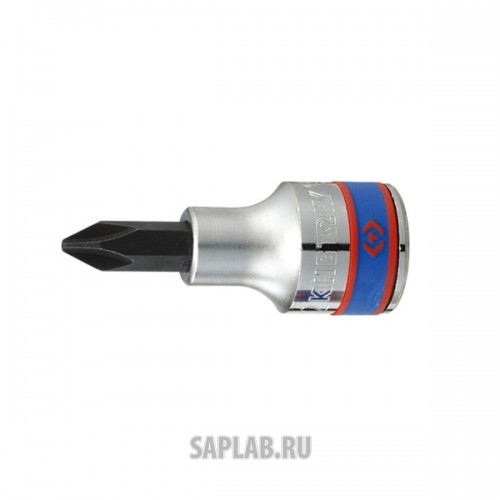 Купить запчасть KING TONY - 402102 Насадка (бита) торцевая 1/2", Phillips, PH2, L = 60 мм, KING TONY