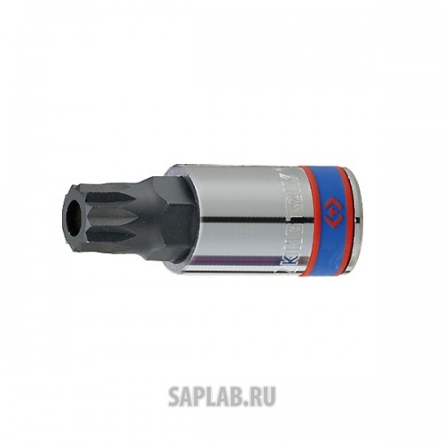 Купить запчасть KING TONY - 402B18 Насадка (бита) торцевая 1/2", SPLINE, M18, L = 66 мм, с отверстием, KING TONY