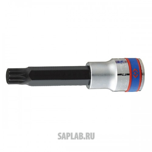 Купить запчасть KING TONY - 403606 Насадка (бита) торцевая 1/2", SPLINE, M06, L = 80 мм, KING TONY