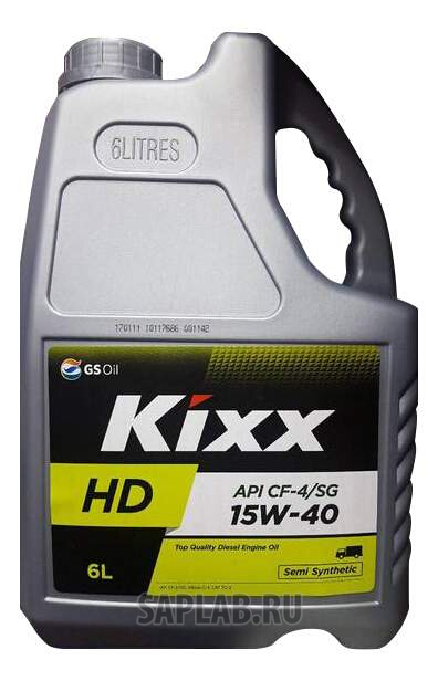 Купить запчасть KIXX - L2001360E1 Моторное масло Kixx HD 15W-40 6л