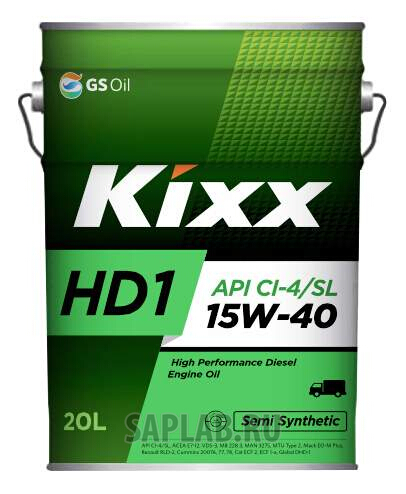 Купить запчасть KIXX - L2015P20E1 Моторное масло Kixx HD1 15W-40 20л