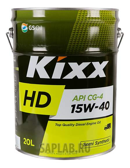 Купить запчасть KIXX - L2023P20E1 Моторное масло Kixx HD API CG-4 15W-40 20л