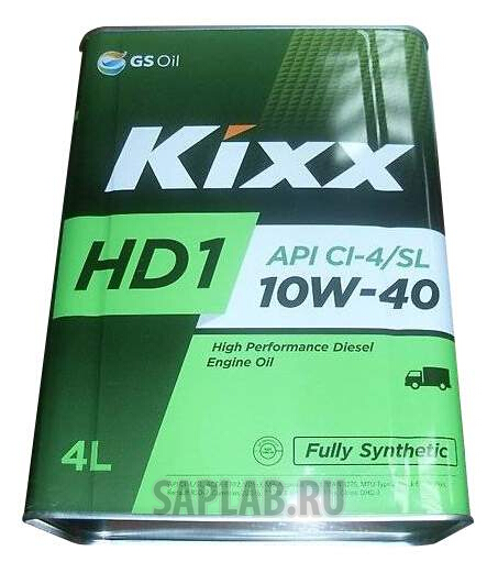 Купить запчасть KIXX - L206144TE1 Моторное масло Kixx HD1 10W-40 4л