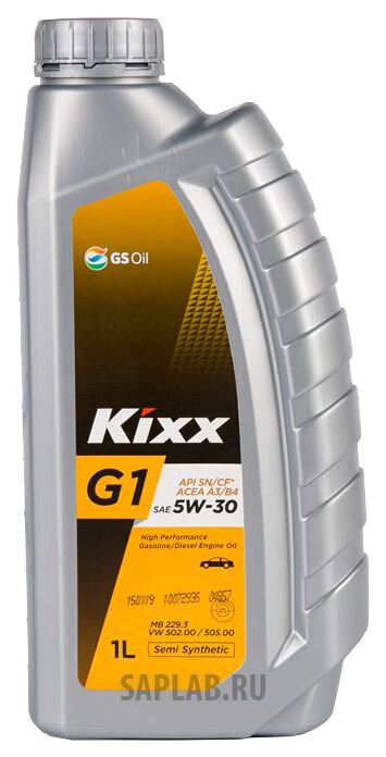 Купить запчасть KIXX - L5310AL1E1 Моторное масло Kixx G1 5W-30 1л