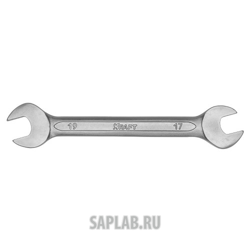 Купить запчасть KRAFT - KT700531 Ключ рожковый 17*19мм (Cr-V; хол. штамп, холдер)