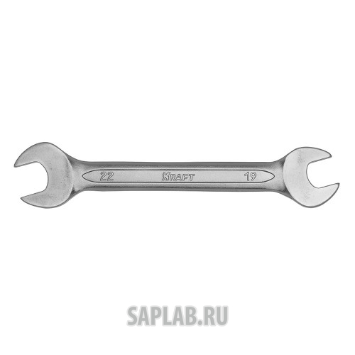 Купить запчасть KRAFT - KT700532 Ключ рожковый 19*22мм (Cr-V; хол. штамп, холдер)