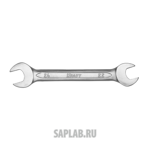 Купить запчасть KRAFT - KT700534 Ключ рожковый 22*24мм (Cr-V; хол. штамп, холдер)