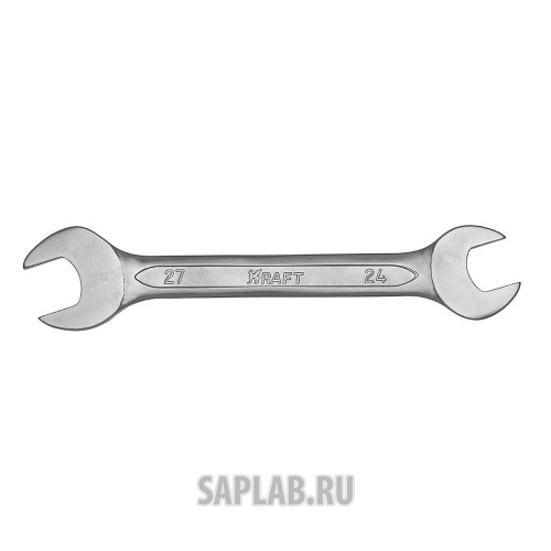 Купить запчасть KRAFT - KT700535 Ключ рожковый 24*27мм (Cr-V; хол. штамп, холдер)