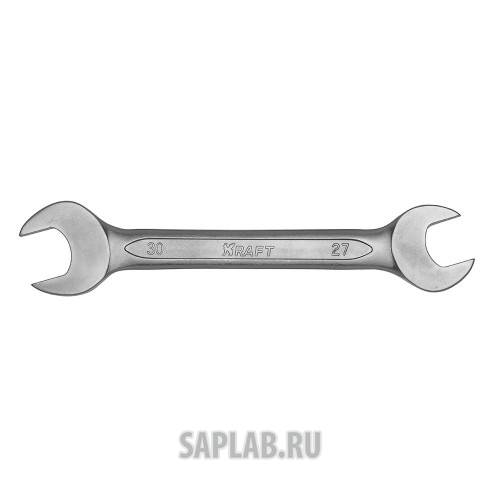 Купить запчасть KRAFT - KT700536 Ключ рожковый 27*30мм (Cr-V; хол. штамп, холдер)