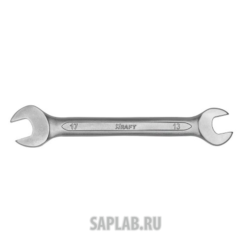 Купить запчасть KRAFT - KT700593 Ключ рожковый 13*17мм (Cr-V; хол. штамп, холдер)