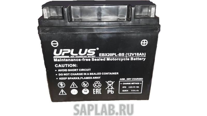 Купить запчасть  LEOCH - EBX20PLBS Аккумулятор Leoch UPLUS EBX20PL-BS 1443