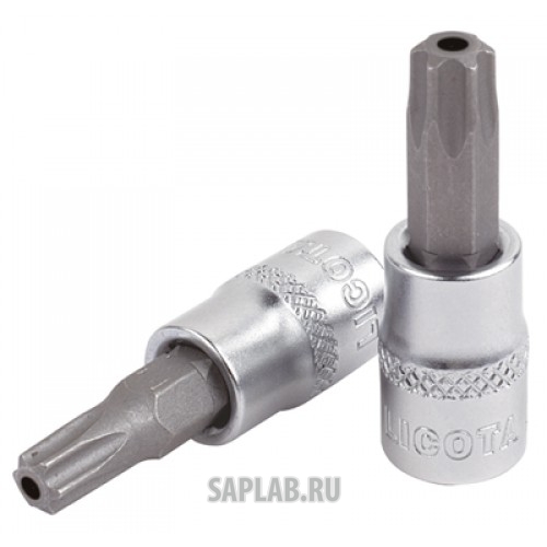 Купить запчасть LICOTA - H4TT030 Головка торцевая с вставкой torx с отверстием 1/2" T30 L=55мм