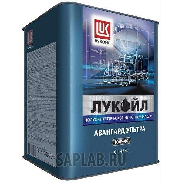 Купить запчасть LUKOIL - 1559625 Масло моторное Лукойл Авангард Ультра CL-4/SL 10W40 полусинтетическое 18 л 1559625