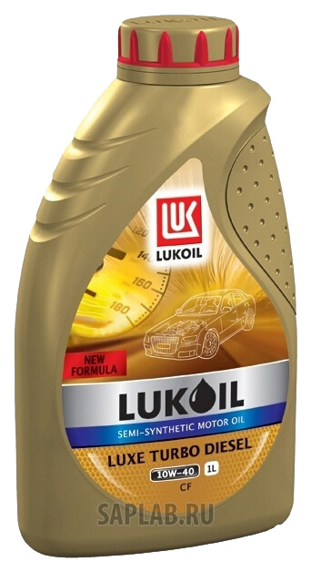 Купить запчасть LUKOIL - 189502 Моторное масло Lukoil Люкс Турбо дизель 10W-40 1л