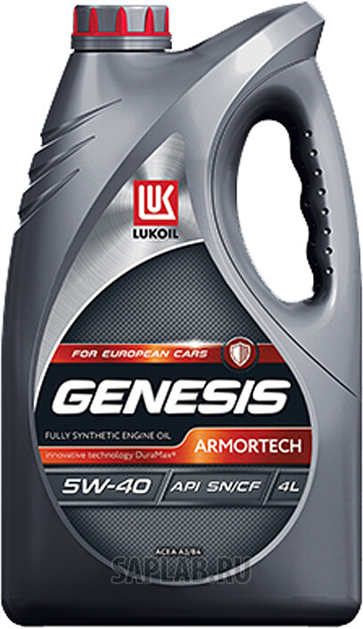 Купить запчасть LUKOIL - 3148675 Моторное масло Lukoil Genesis Armortech 5W-40 4л