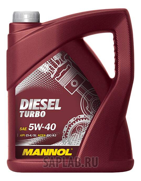 Купить запчасть MANNOL - 1011 Моторное масло Mannol Diesel Turbo 5W-40 5л