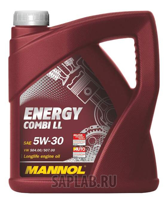 Купить запчасть MANNOL - 1031 Моторное масло Mannol Ehergy Combi LL 5W-30 4л